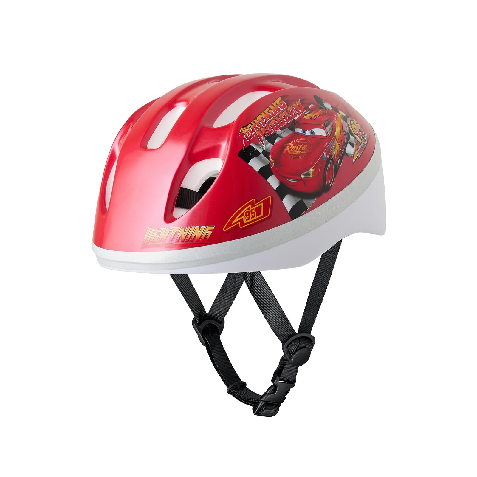 

Online Store Ides Disney Cars Size SG for and Kick Ages [Official Exclusive] Kids Helmet, Small, 53-57cm, Certified, Bicycles, Tricycles, Bikes, 4-8