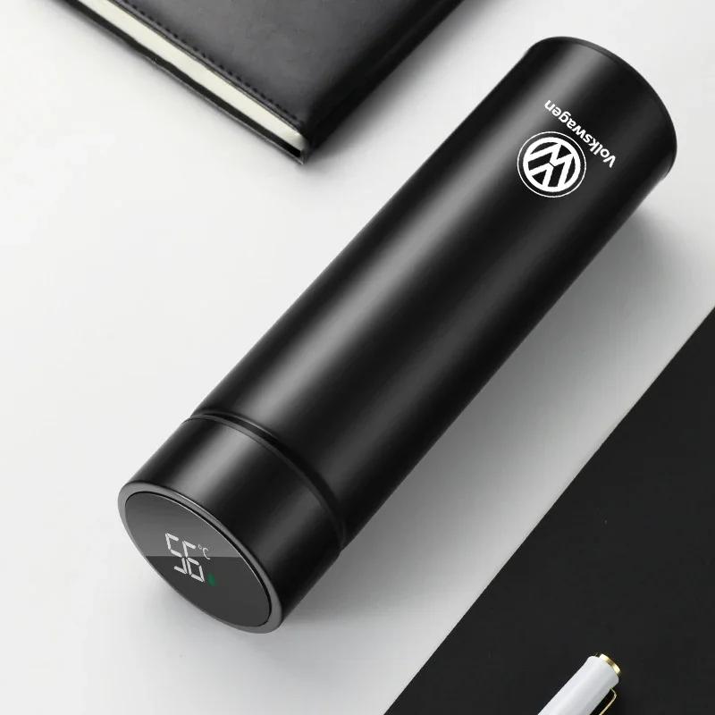 2025 Het Rostfri Termosflaska LED Intelligent Temperaturmätning För Volkswagen Polo Golf Tiguan Passat Sharan Amarok T