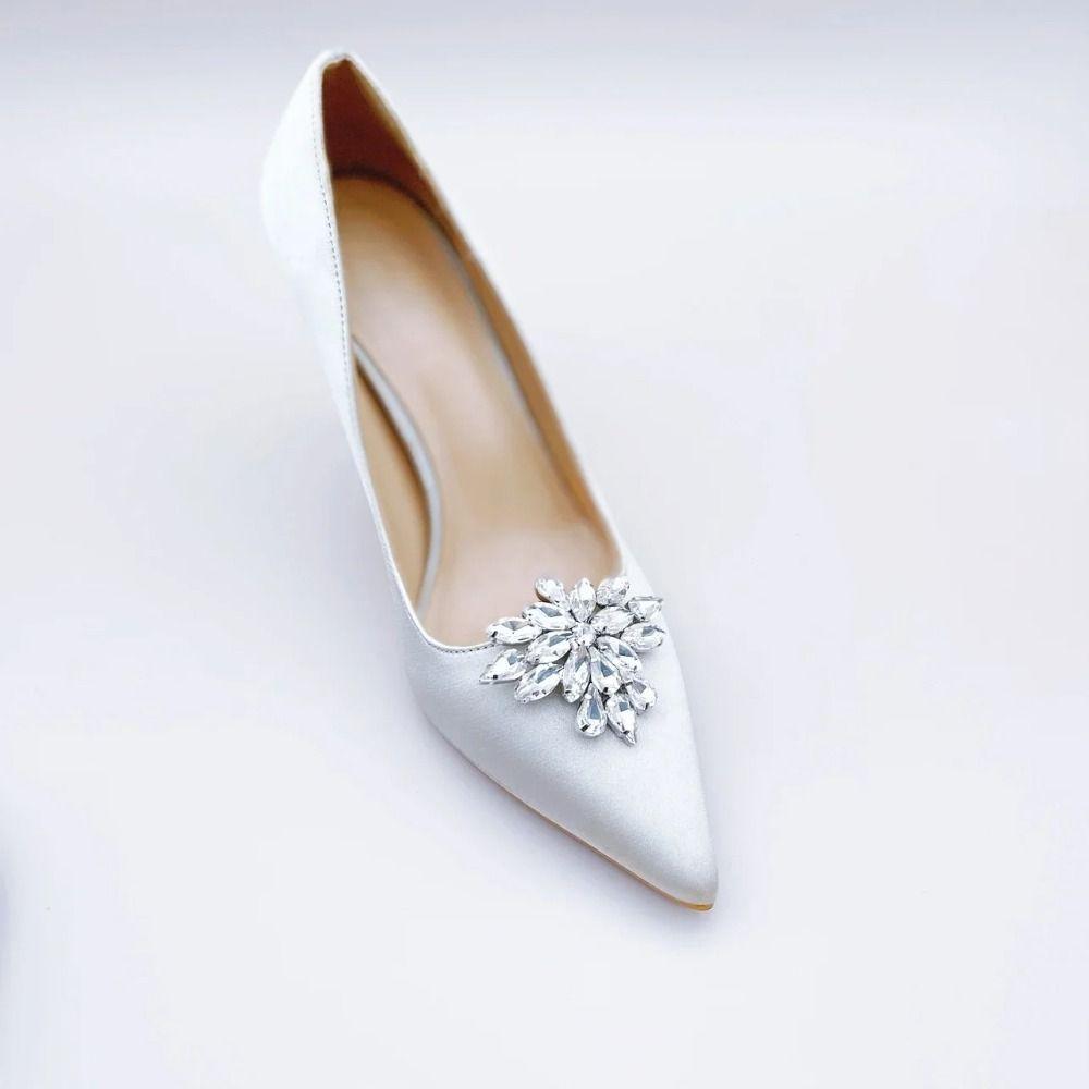 Elegant Glue Back Diamond Beaded Patches Crystal Beaded Diamond Decoration Beading Applique Rhinestone Patches