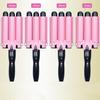 Hair Curler Triple Barrel EU Plug Digital Curling Iron Perm Splint Big Wave