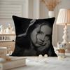 Singer L-Lana Del Rey Cushion Cover Anti-dustmite Pillowcase Invisible zipper silky short plush Sofa cushion cover