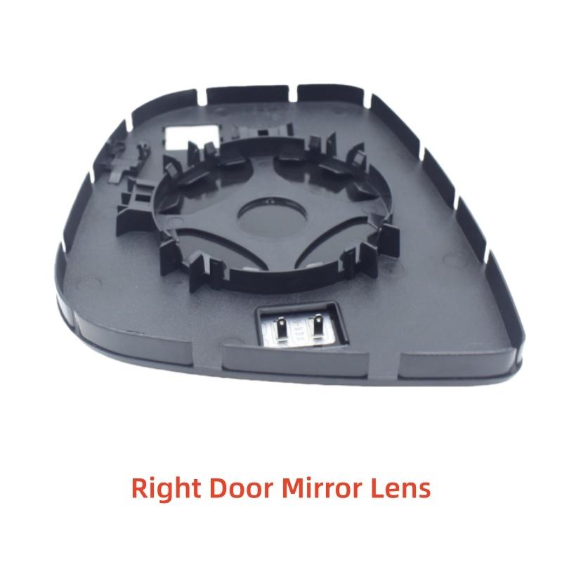 Right Door Mirror Lens For Peugeot PARTNER 2013 Car Rearview Accessory Styling Upgrade Plated Exterior ABS Plastic Decoration