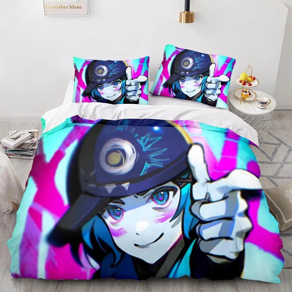 New 3D Print Game League Of Legends Jinx Bedding Collection Single Twin Full Queen King Size Bed Collection Adult Kid Bedroom Duvet Cover Collections