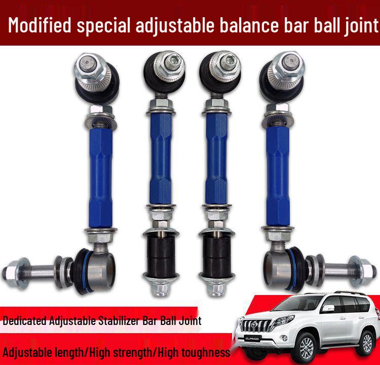 Thickened Adjustable Stabilizer Bar Ball Joint for Toyota Prado 2700, LC150, LC120, FJ Land Cruiser