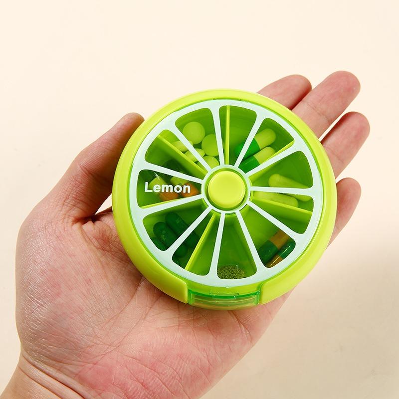 New Mini Small Portable Travel Vitamin Pill Box Cases Container Organizer Storage Tablet 7 Days 7 Grids Medicine Fish Oils