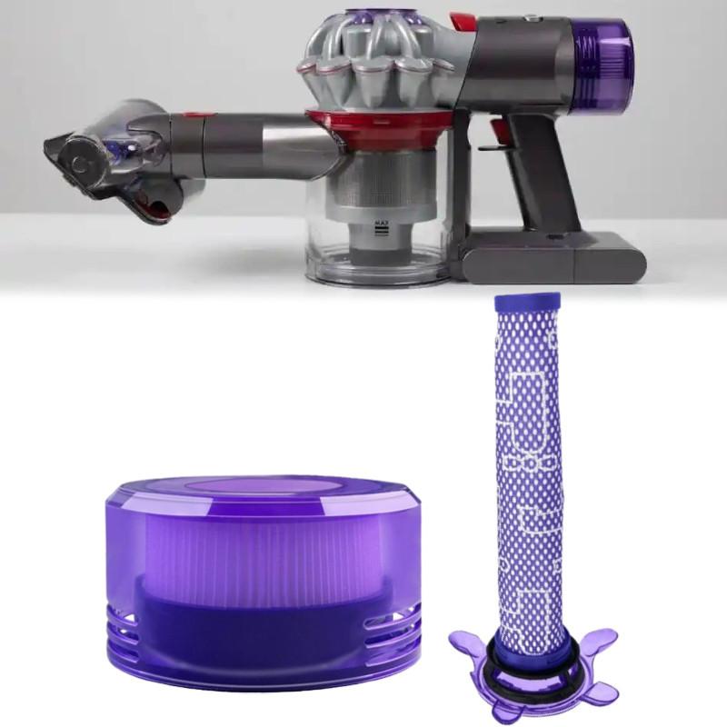 For Dyson V8 Focus Mattress Pre And Post Filter Replacement Kit For Home Cleaning