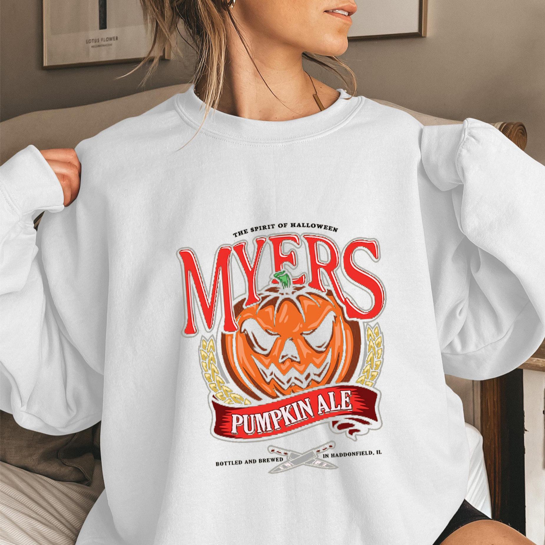 

European and American Long-Sleeve Halloween Pumpkin Sweatshirt XS