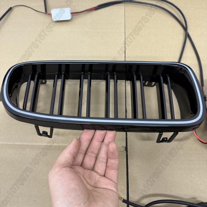 New Design 2013-2018 For BMW 3 Series F30 F31 320li 325i 328i 335i Front Luminous Grille Led Light Racing Grille Gloss Black LED