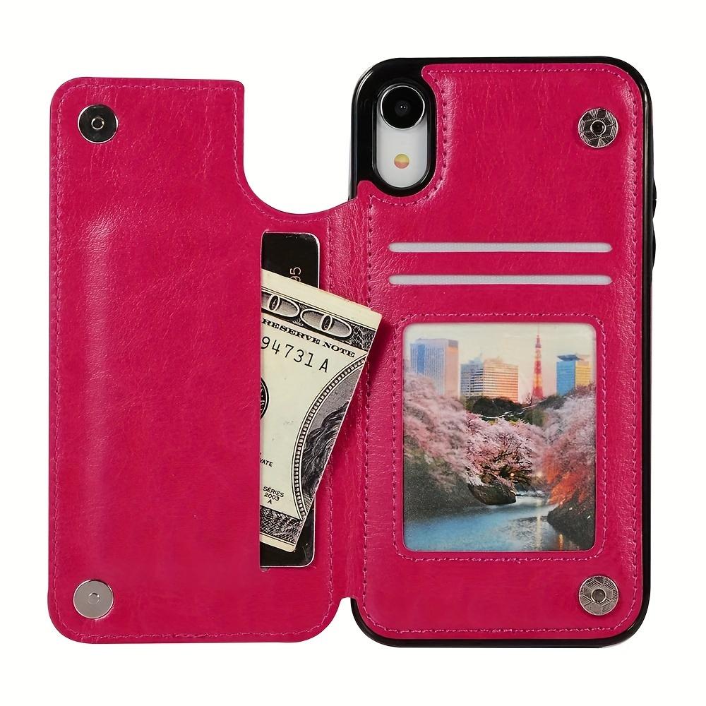 Leather Wallet Case For IPhone 14/13/12/11/Pro Max/Mini/XR/X/XS Max/8/7/6S/6 Plus/SE2/SE3/2022/2020 - Card Holder & Flip Back Cover