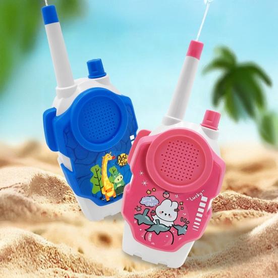 Walkie-Talkie Water Squirter for Kids Cartoon Summer Spray Toy Interactive Splash Game