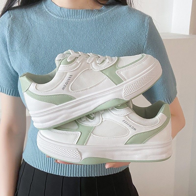 Vară Nou Pantofi de Board Sport și Timp Liber cu Talpă Groasă Respirabili Pantofi de Damă pentru Studenți