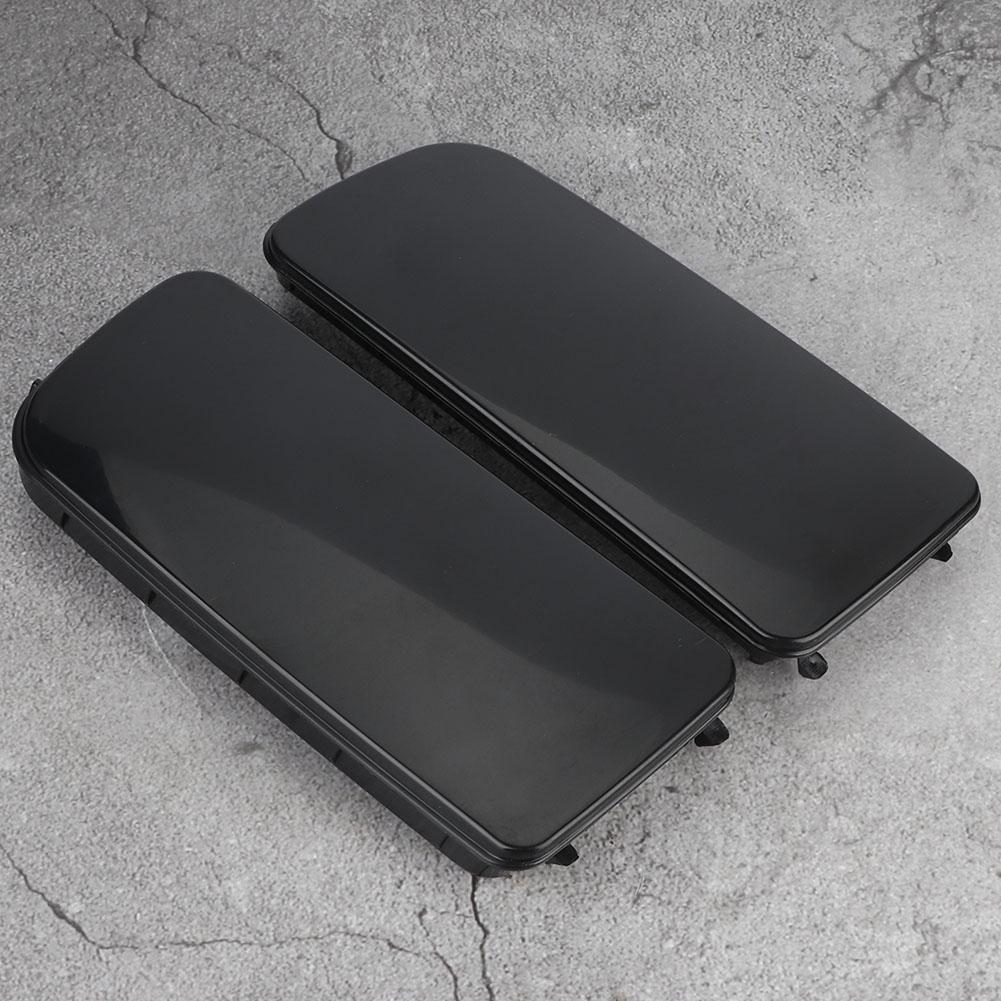 ABS Black Front Fog Light Lamp Cover Trim Frame Fit for E30 E36 E46 318 323 325(#3)