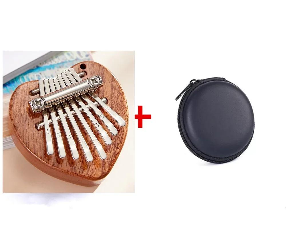8 Key Mini Kalimba Thumb Piano High Quality Wood Exquisite Finger Thumb Piano Marimba Musical Instrument Accessory New Year Gift