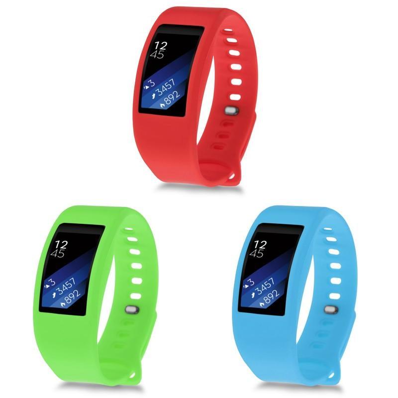 Samsung Gear Fit 2 Sm R360 Silicone Replacement Band Durable Comfortable For Adjustable Fit