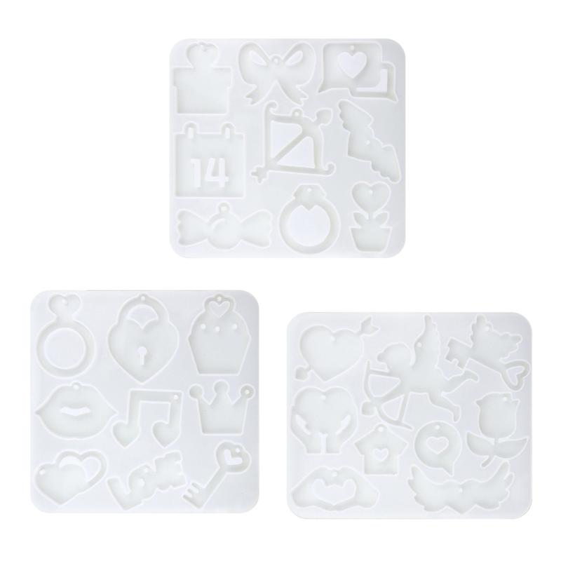 Candy Drop Earring Making Molds Silicone Pendant Molds Present Series Creative Jewelry Craft Molds Silicone Texture