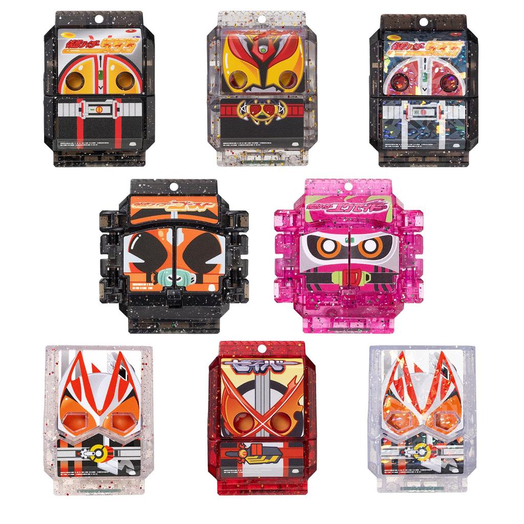 Bandai Kamen Rider Gab DX Legend Rider Gochizo Series Kira Clear Version 04 (Box of 8)