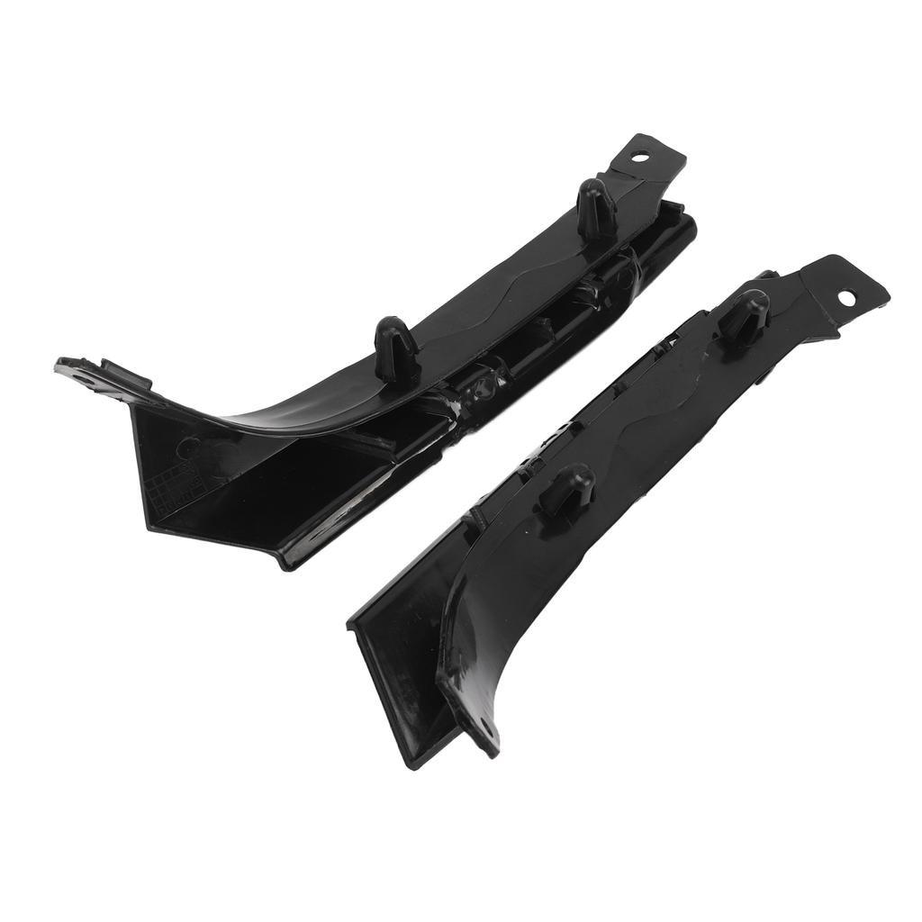 1 Pair Bumper Bracket 51117116667 Strong Strength Scratch Resistant Black Fit For X5 2004?2006
