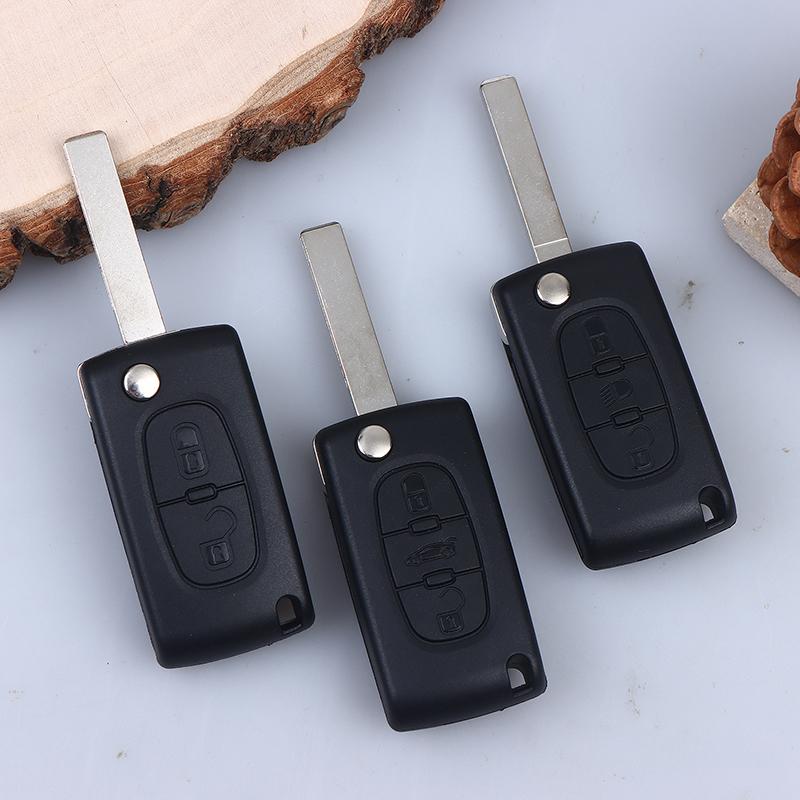 Car Key Shell Replacement Shell For CitroëN Folding Remote Control Car Key Shell Hu83 Va2 Ce0523 Ce0536