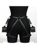 Leather BDSM Kit Handcuffs Sex Toys Games For Couples Body Harness Cuffs Bondage Straps Erotic Adult Sex Toys for Party Sexy