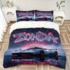 3pcs Pagani Zonda Duvet Cover Set - Machine Washable, Includes 1 Duvet Cover and 2 Pillowcases, No Core Included yy251022206