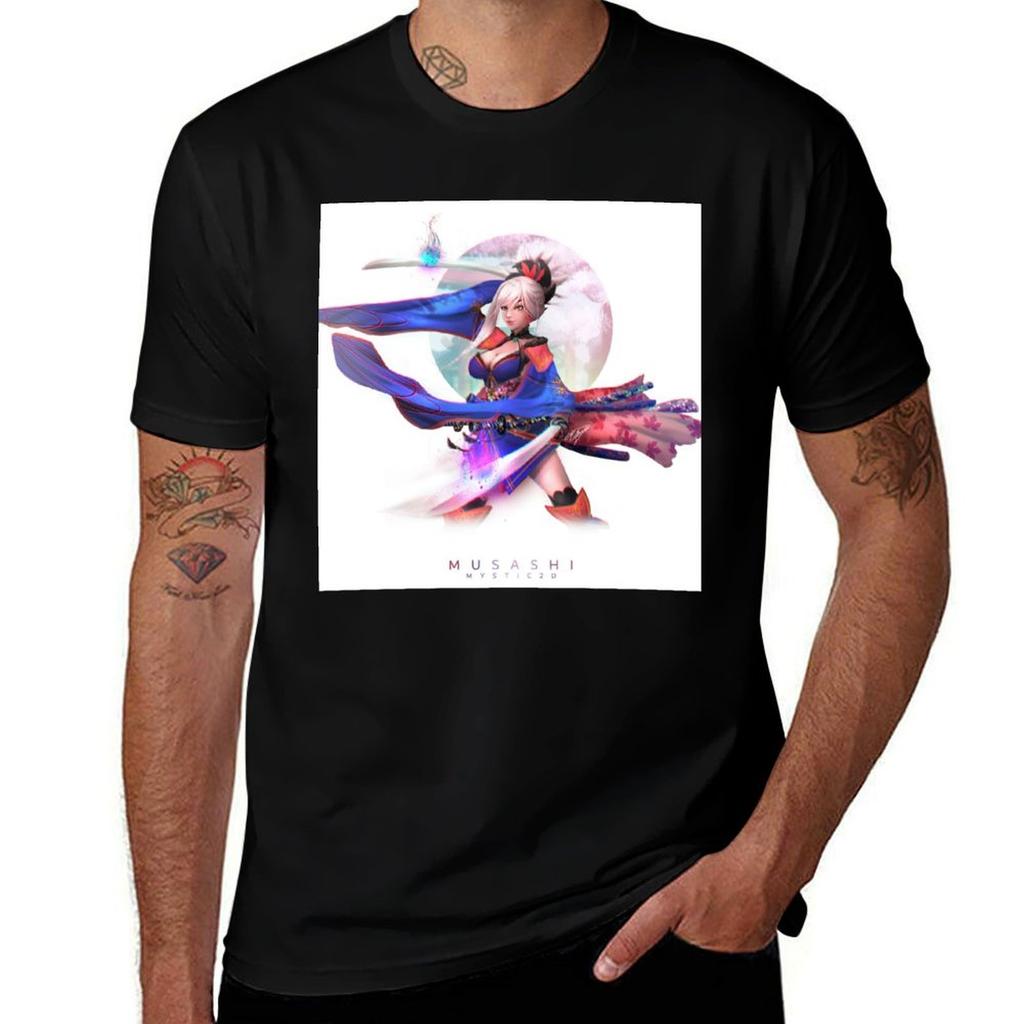 Miyamoto Musashi Fate Grand Order Tshirt T Shirts For Unisex Slim Fit Tshirt