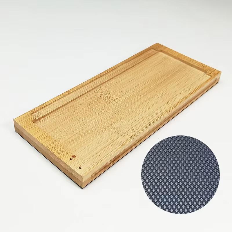 3 Style Bamboo Wood Whetstone Knife Sharpening Base Small Rack Holder Rectangular Stones Portable Practical Household Too