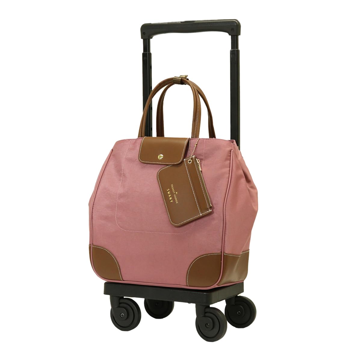 

Transit Lounge Shopping Cart 21L 44cm Shopping Carry Tokyo Delica Original Silent Quiet Shopping Carry Carry Bag Carry Cart Pink [Swanee] 2.4kg