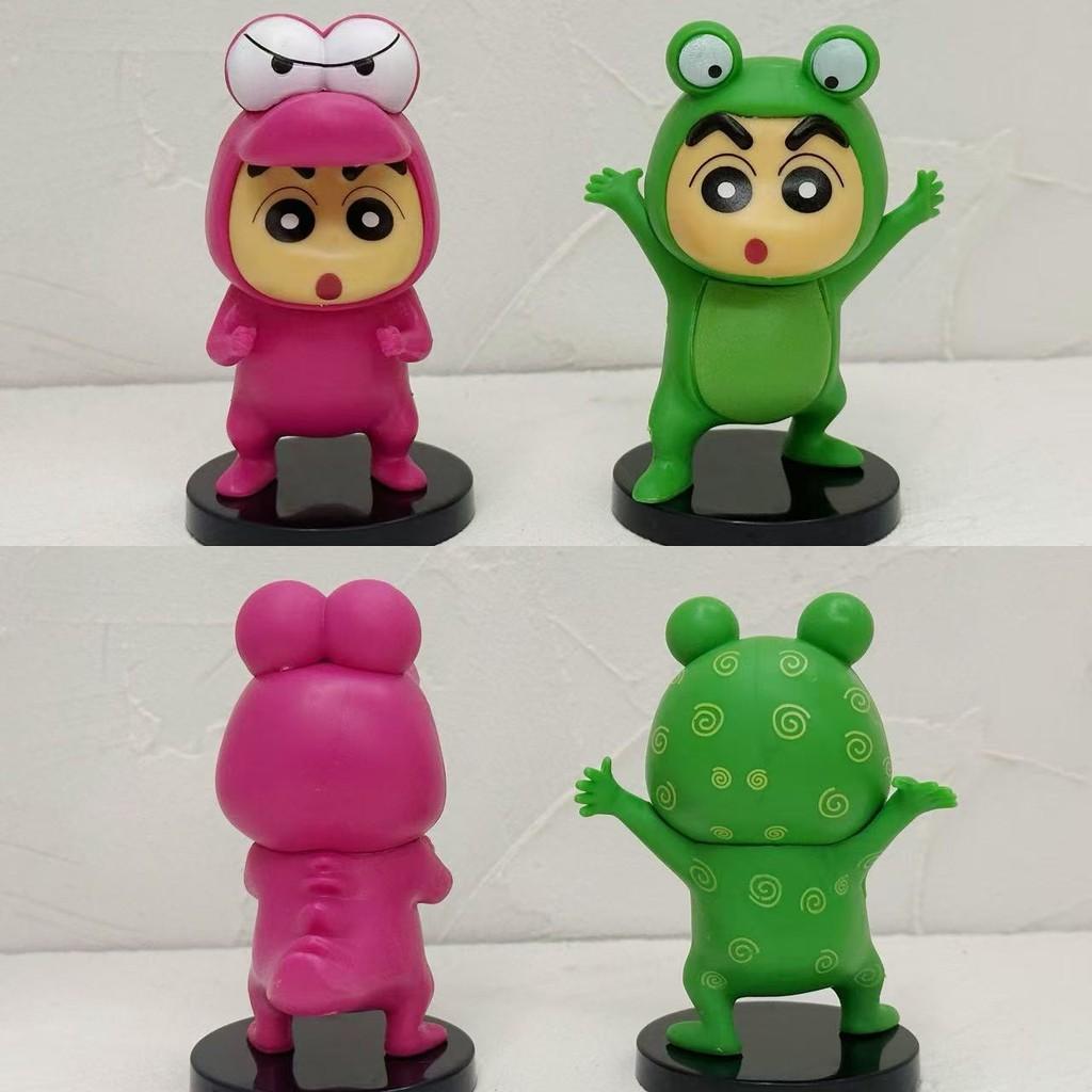 Crayon Pvc Shinchan Character Toy Model Set Ornament For Desk And Decor Room