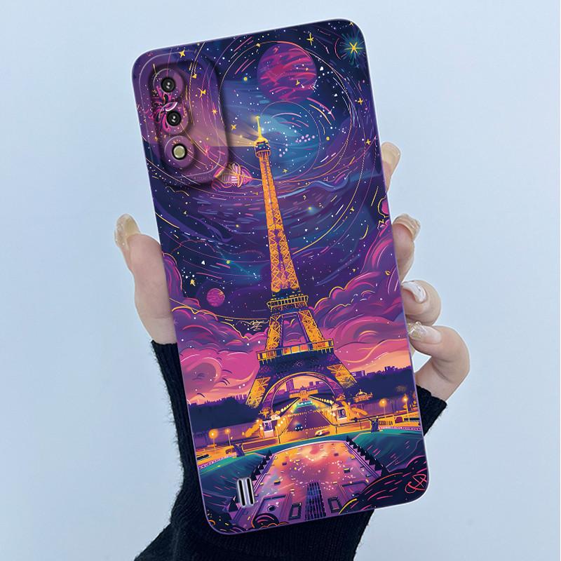For Itel A26 A37 Cases ItelA26 ItelA37 Soft Silicone Phone Case Sweet Printing Cartoon Protective Shell Lovely Painted Cover