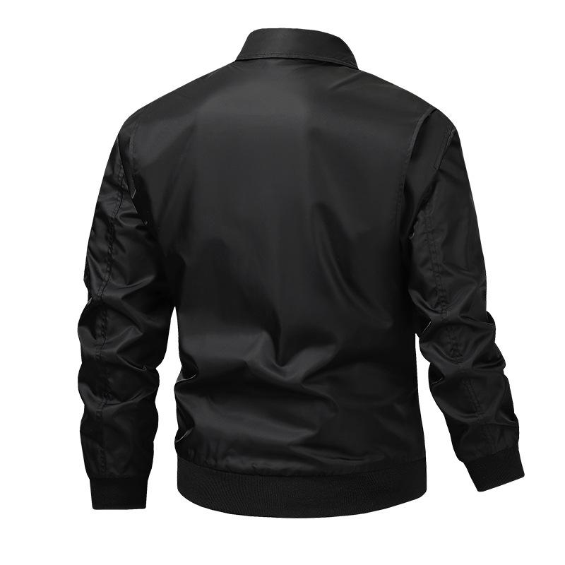 Spring and Autumn New Men's Casual Jacket Fashion Loose Loose Blouse Joker Jacket Men