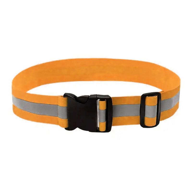 Adjustable Elastic Reflective Belts For Running Cycling Sport High Visible Night Safety Gear Kid Men Women Waist