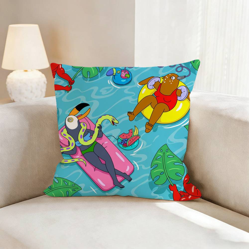 Tuca and Bertie Pillow Case Cushion Cover Throw Pillow Case For Car Sofa