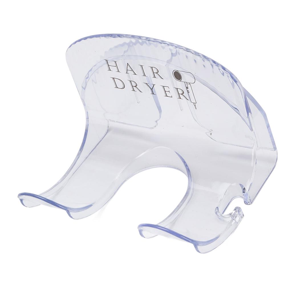 Hair Dryer Holder, Wall Mounted Hair Dryer Holder, No Drilling, Hair Tool with Space Saving Design, for Bathroom