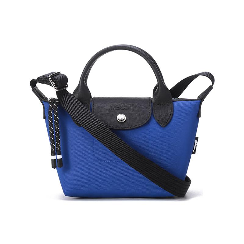 

Longchamp Le Pliage City Energy Color Block Nylon Mini Shoulder Crossbody Bag Women bags Blue 1500HSR487 Blue