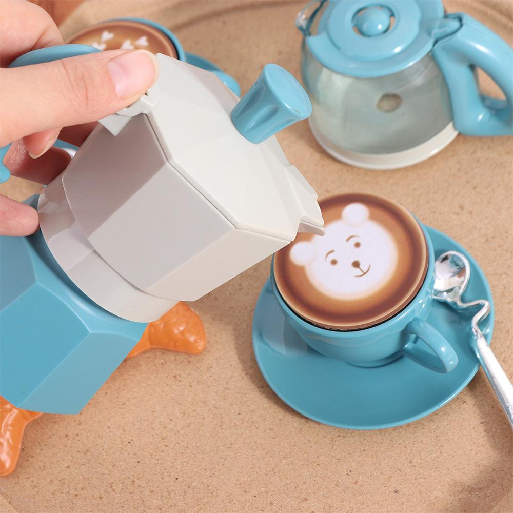 Coffee Machine Simulation Coffee Set Pretend Play Afternoon Tea Toy Play House Toy  Children
