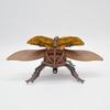 Tsukurundesu Pocket Bugs Colored Hercules Beetle with Japanese Instructions