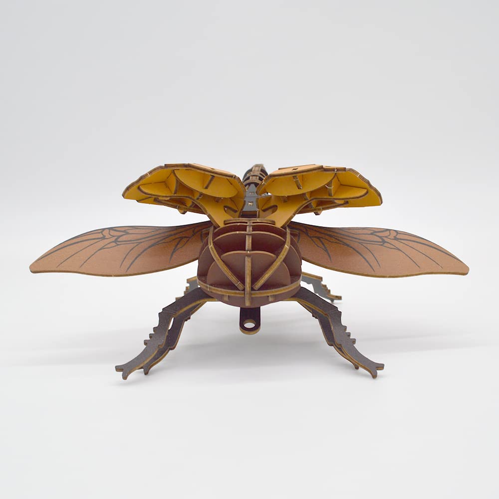 Tsukurundesu Pocket Bugs Colored Hercules Beetle with Japanese Instructions