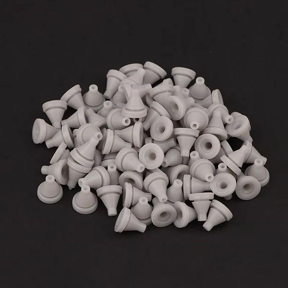 50Pcs Silicone Silicone Nail Rubber Sprinkler Nozzle Nipple  Water Shower Accessories