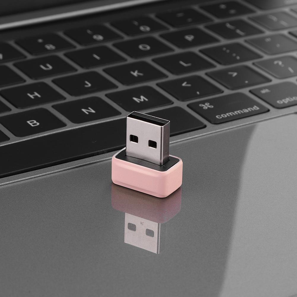 USB Fingerprint Key Reader Biometric Mini Security Key Dongle Windows Hello FIDO U2F Speedy Matching Security Key for PC Laptop