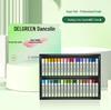 Dan Ke Lin Third Gen Super Soft 36-Color Oil Pastel Set - Advanced Gray White Oil-Based Crayons