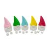 1/5Pcs 3D Printed Gnome Figurine with Articulated Legs Movable Joints