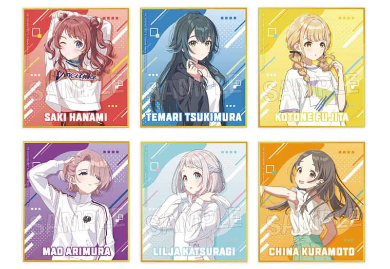 Мини-коробка Шикиси PROOF Trading  Gakuen Idolmaster  Том 1 (6 типов) 6 шт