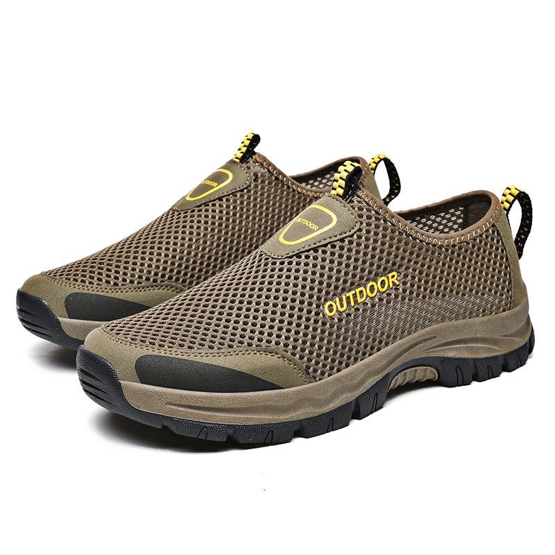 2025 Summer Sports Men's Shoes Large Size 2025 Four-color Outdoor Mountaineering and Wading Shoes