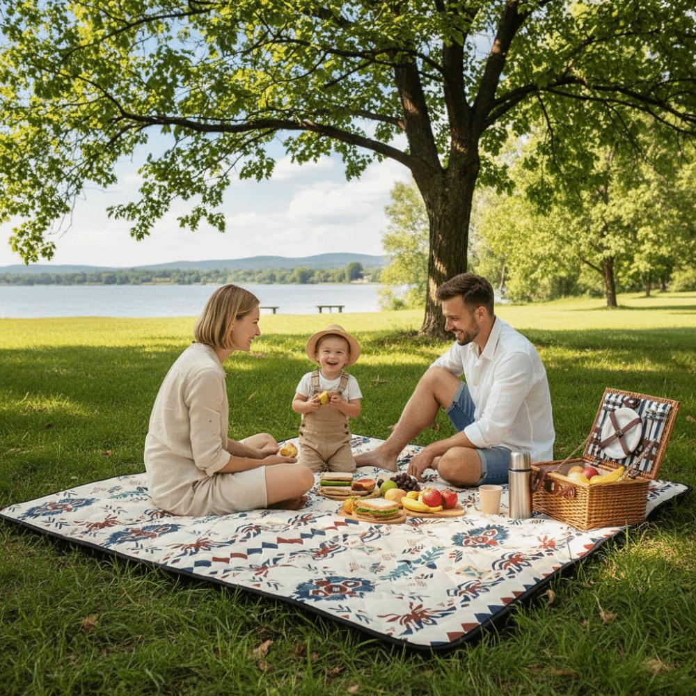 Waterproof Outdoor Mat Thickened Camping Mat Camping Blanket Floor Mat  Beach