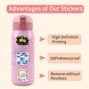 60 New Math Math Doodle Stickers Decorate Suitcase Notebook Guitar Cartoon Stickers