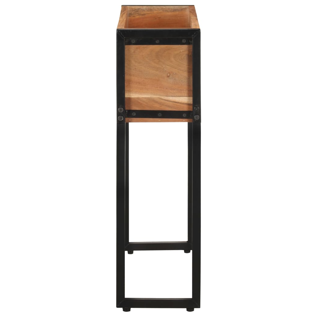 Planting Box 60x20x68 Cm Solid Acacia Wood