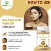 Vedamaarya Pure & Natural Multani Mitti Powder for All Skin Types | Deep Cleansing & Instant Glow | 100% Natural Fullers Earth Face Pack | Oil Con
