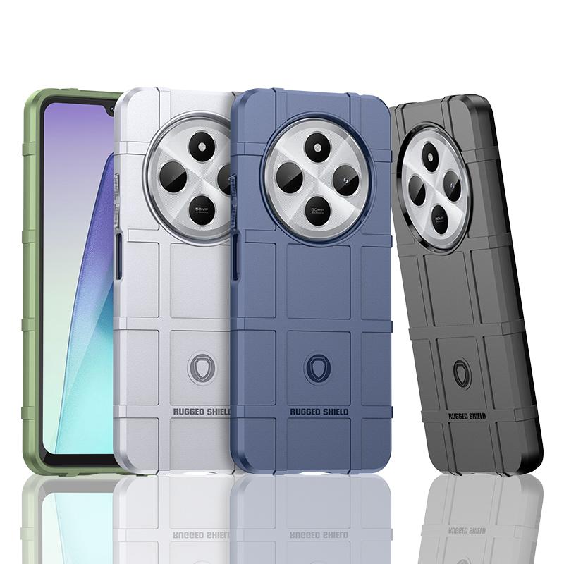 Shockproof Phone Case For Xiaomi Poco C75 Anti-knock Soft TPU Slim Full Back Case For Poco C75 Cover For Poco C75 Case 6.88 inch