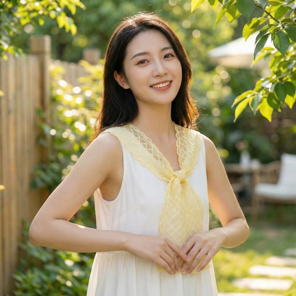 Breathable Embroidered Shoulder Scarf Lightweight Shawl Fake Collar Wraps Neck Guard Blouse Women