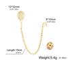 Cazador Stainless Steel Tennis Racket Ball Trendy Lapel Pins Brooch for Women Men Badges Jewelry Tennis Enthusiasm New Gifts
